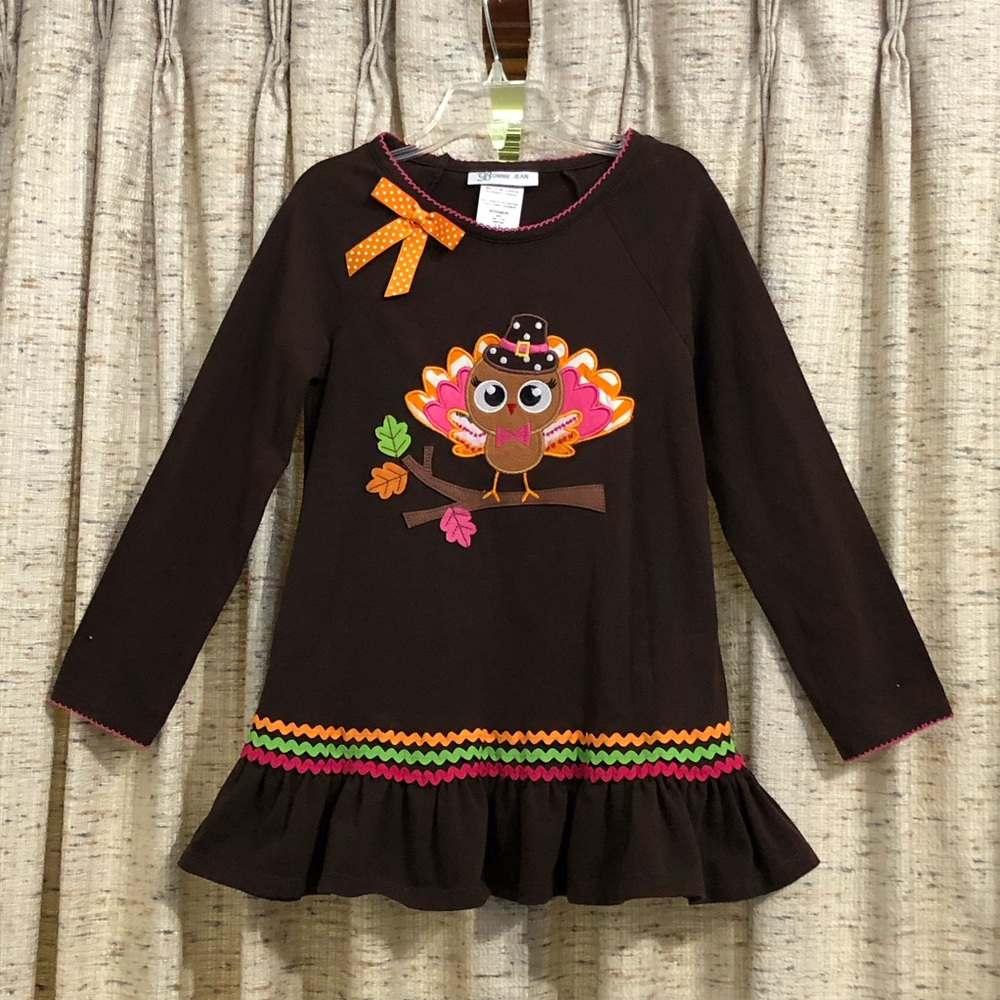 Bonnie Jean Brown Turkey Tunic